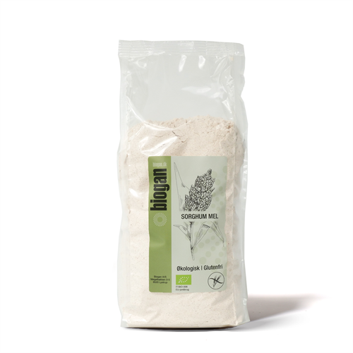 SORGHUM MEL fuldkorn 1kg ØKO Glutenfri