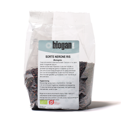 *SORTE NERONE RIS 500g ØKO