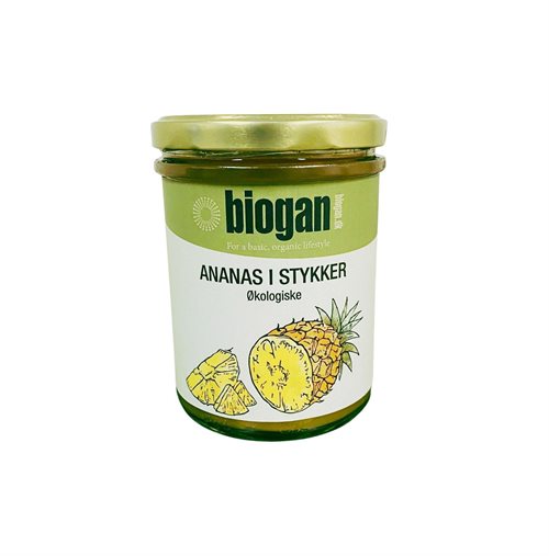 ANANAS i stykker 370 ml ØKO