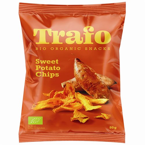 SWEET POTATOSCHIPS 80g ØKO Glutenfri