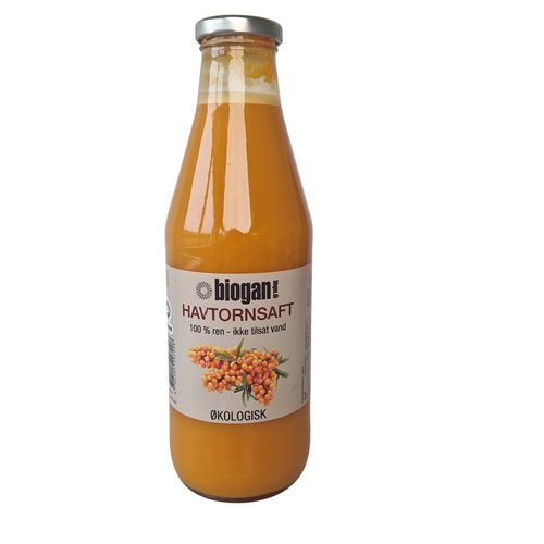 HAVTORNSAFT 100% frugt 750ml ØKO pant A