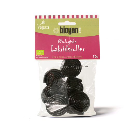 LAKRIDSRULLER 75g ØKO vegan