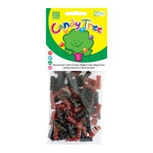 Lakrids / jordbær mix  75g Øko Glutenfri Candy Tree