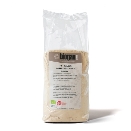 *LOPPEFRØSKALLER/psyllium fintmalede  1 kg ØKO