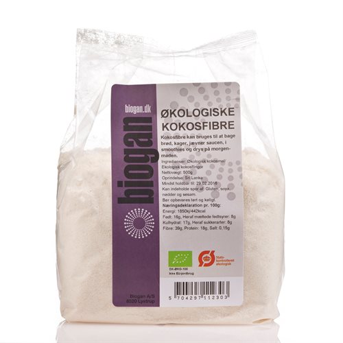 Økologisk kokosfibre/mel | Biogan