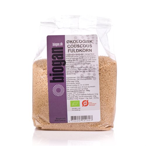 Økologisk couscous - fuldkorn | Biogan