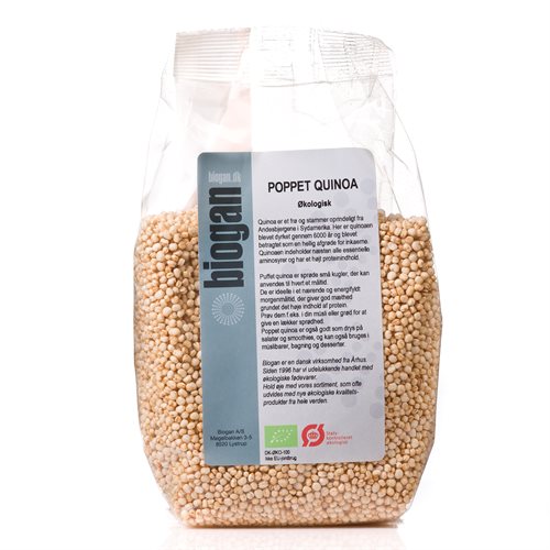 Økologisk poppet quinoa | Biogan