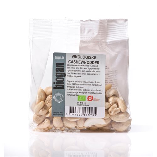 Økologiske cashewnødder | Biogan