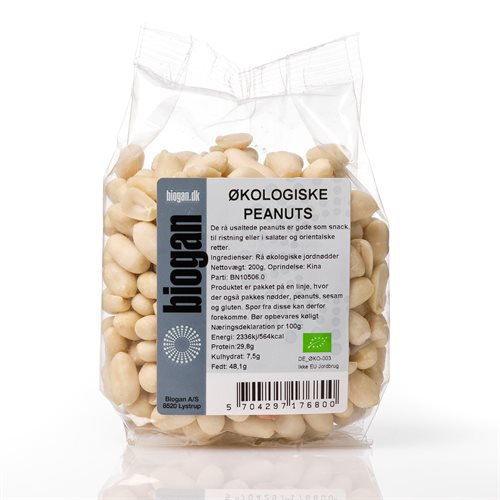 Økologiske peanuts | Biogan