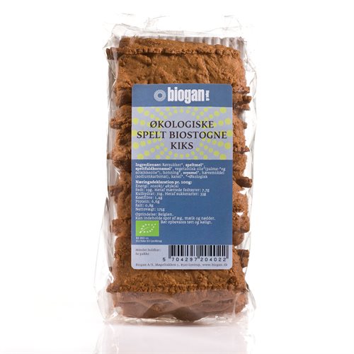 Økologiske biostognekiks med spelt | Biogan