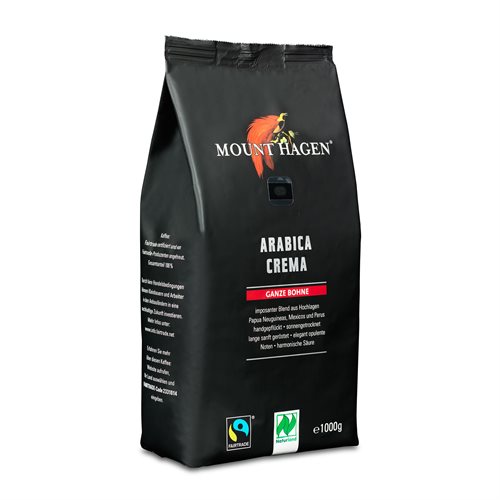 Økologisk Arabica crema kaffebønner | Biogan