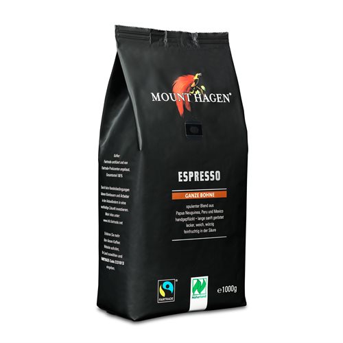 Økologisk og fairtrade espresso kaffebønner | Biogan 