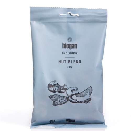 Økologisk raw nut blend nøddeblanding | Biogan