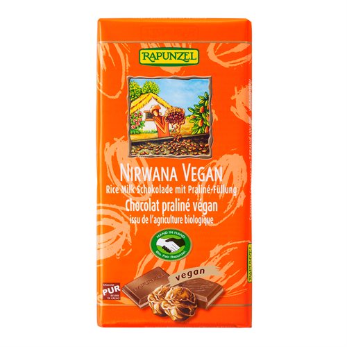 Økologisk og vegansk rischokolade med praline | Biogan